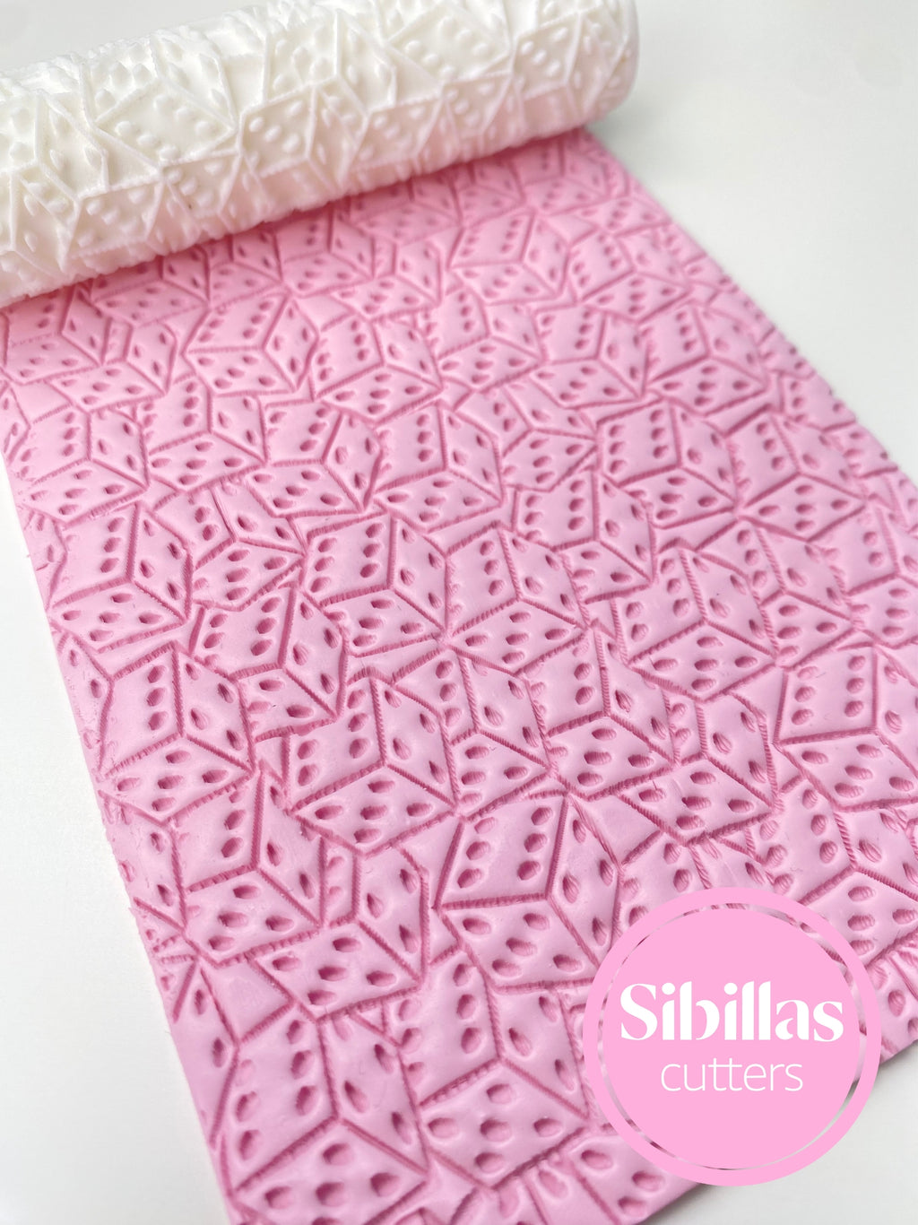 Valentine's Day Clay Texture Roller