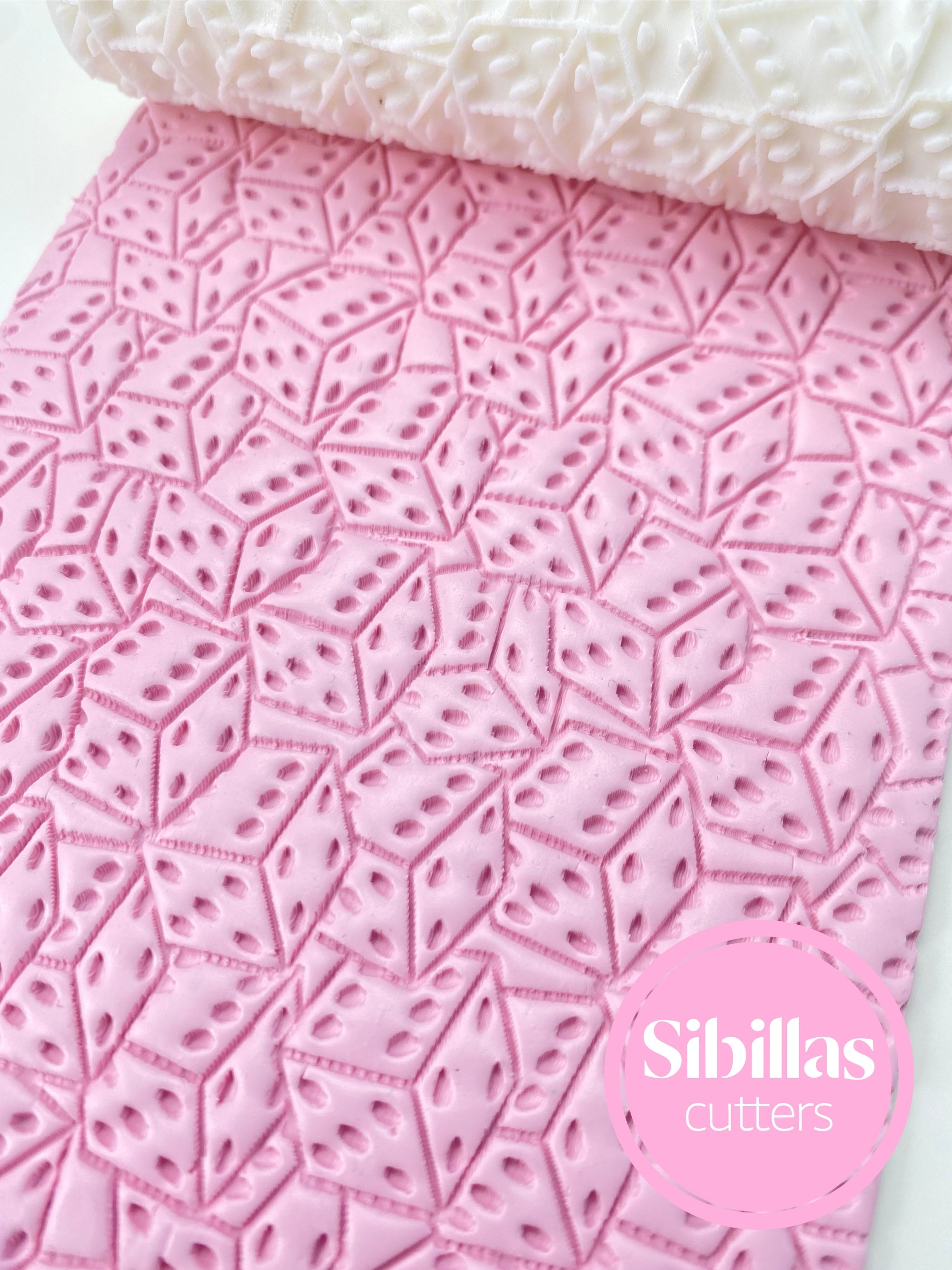 Valentine's Day Clay Texture Roller