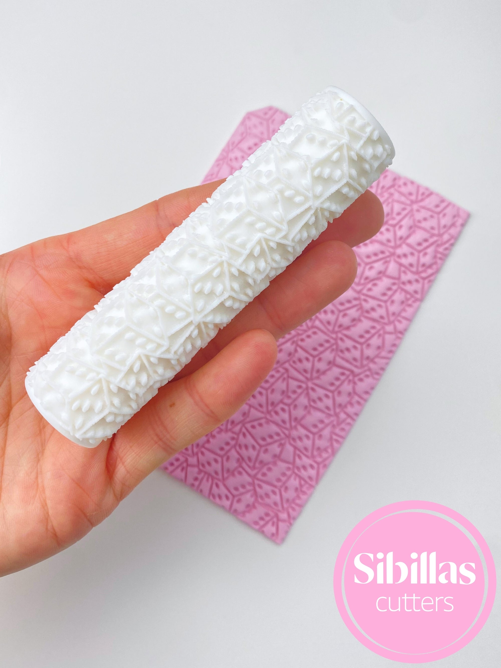 Valentine's Day Clay Texture Roller