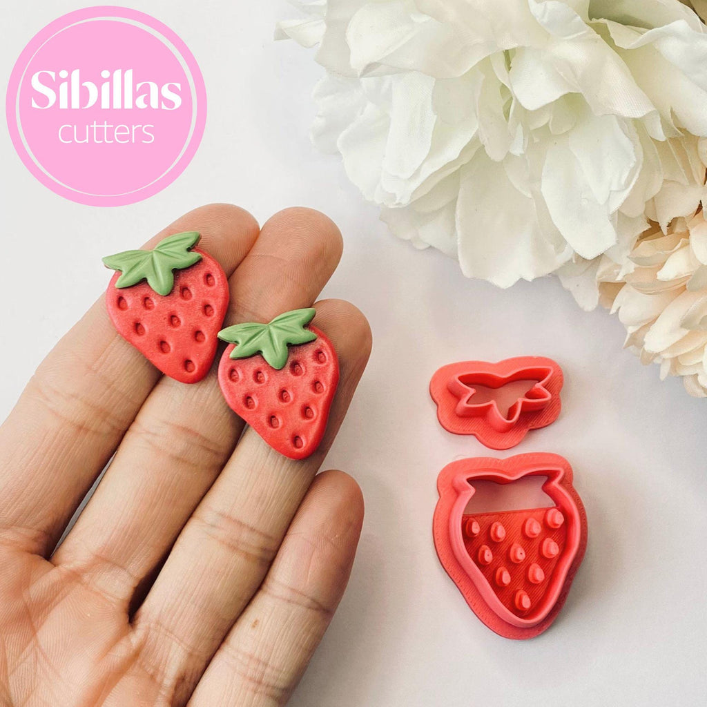 Strawberry Polymer Clay Cutter