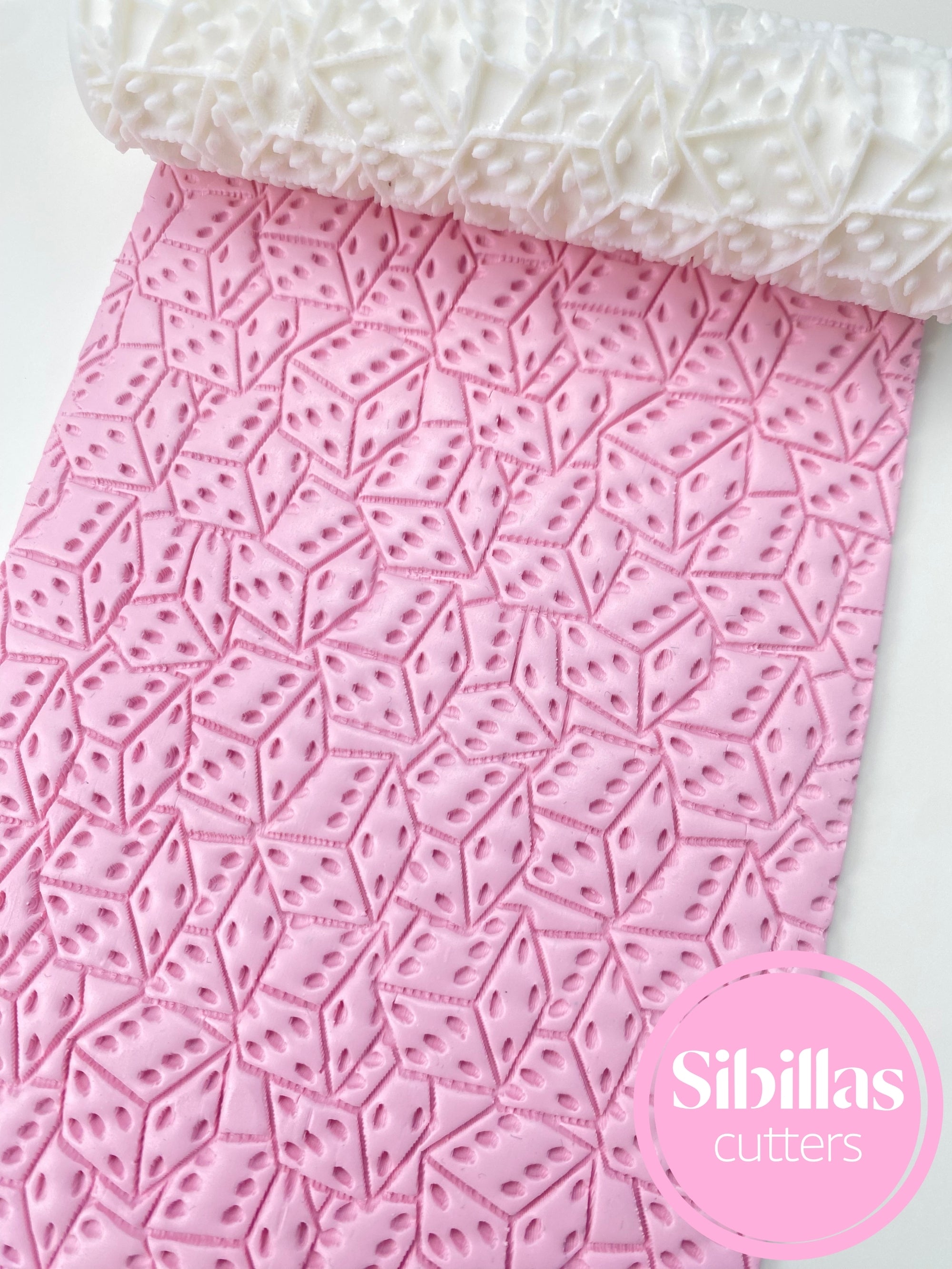 Valentine's Day Clay Texture Roller