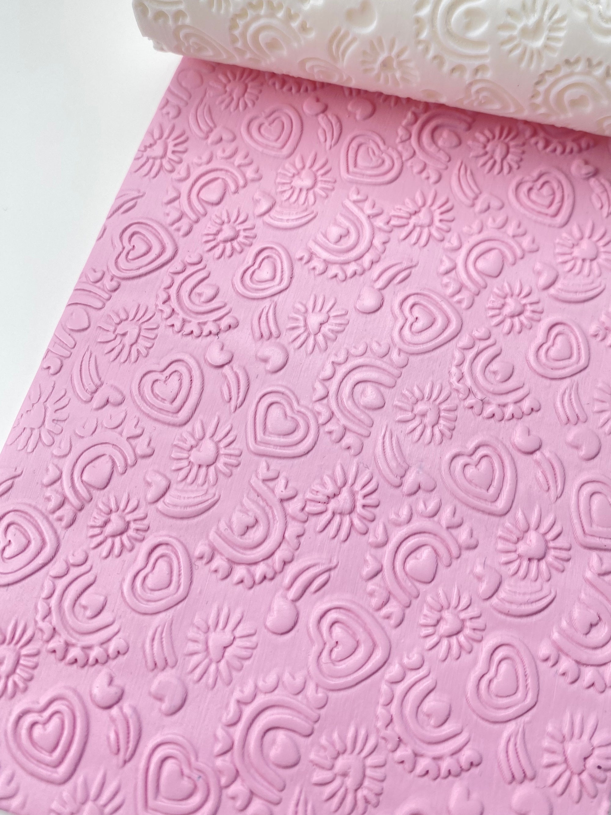 Valentine's Day texture roller