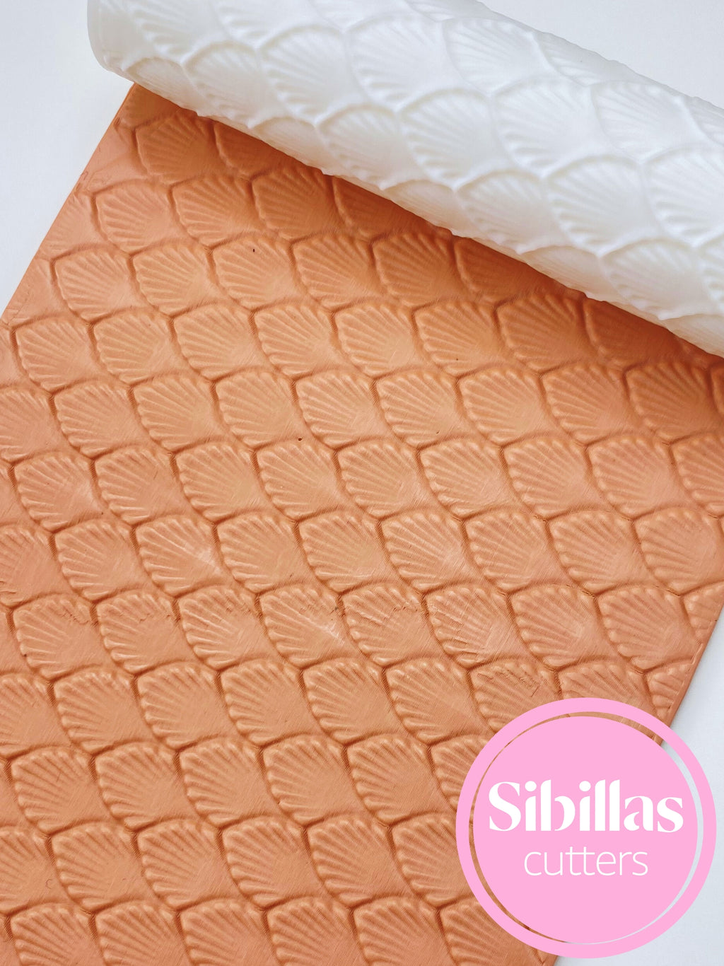 Shell clay texture rollers