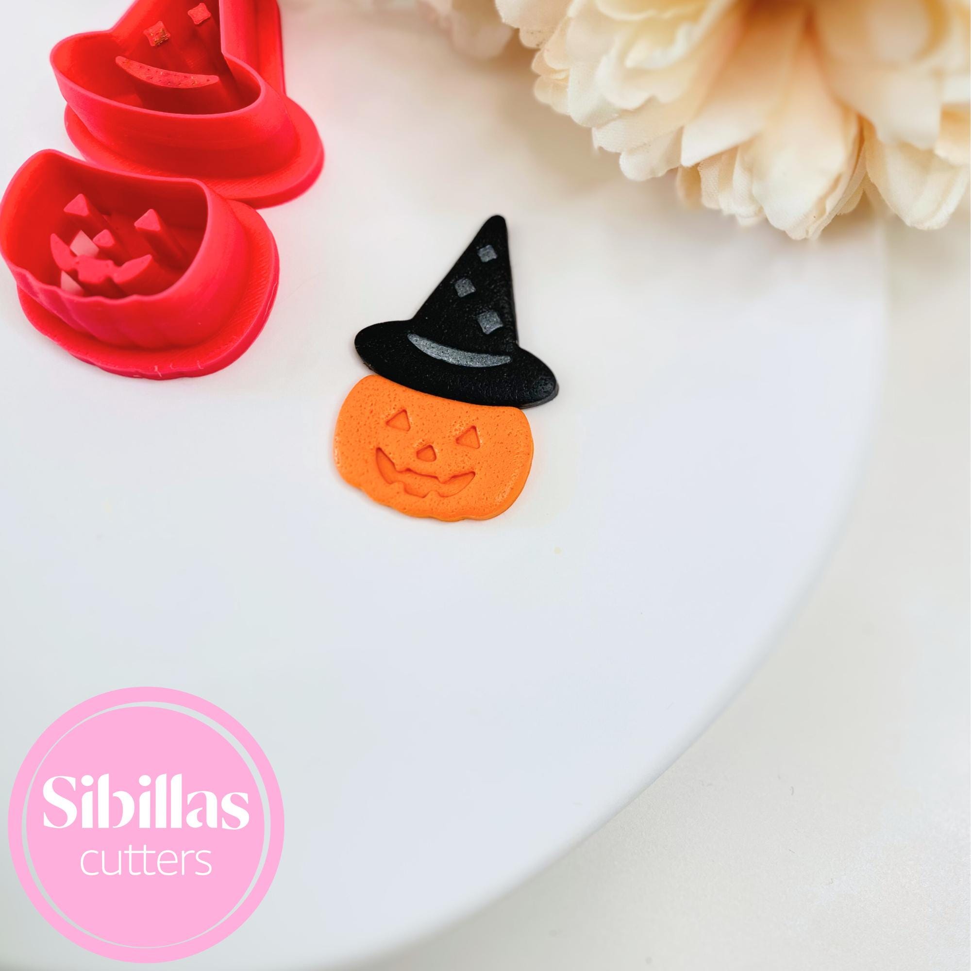 Pumpkin Clay Cutter with Magic Hat