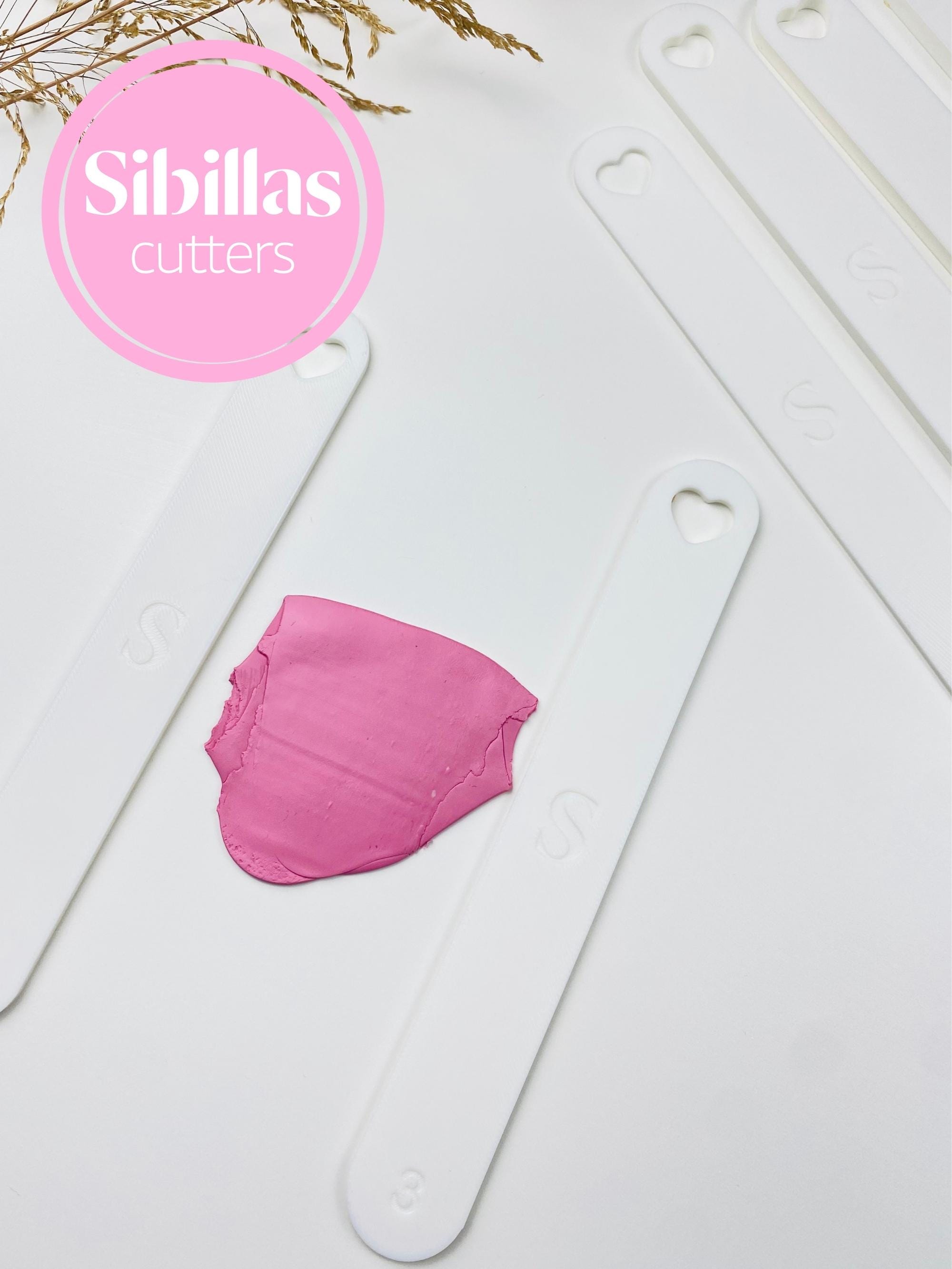 Rolling pin depth guides for polymer clay crafting and jewelry tools