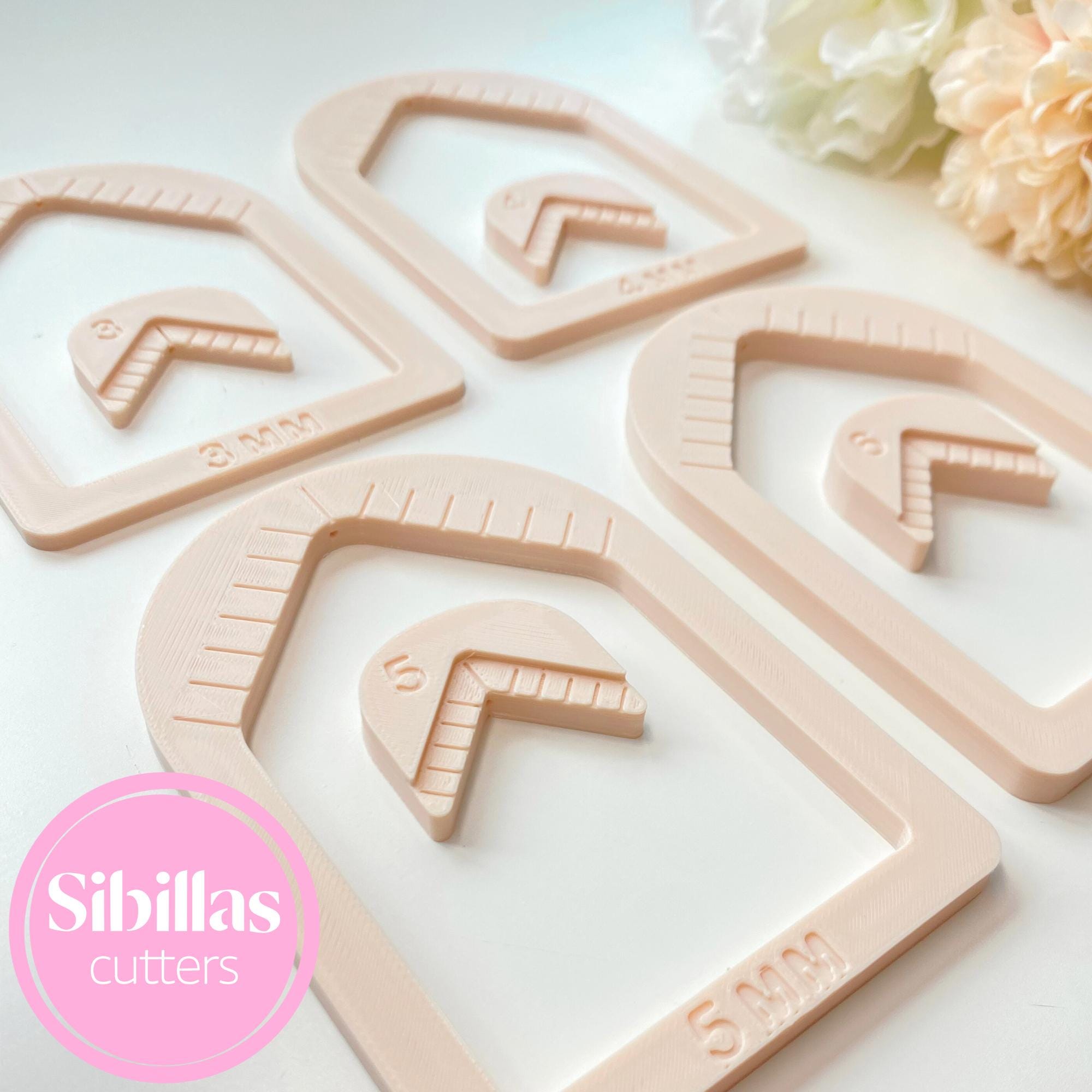 DIY jewelry tool: polymer clay bead hole maker and cutter set for charms