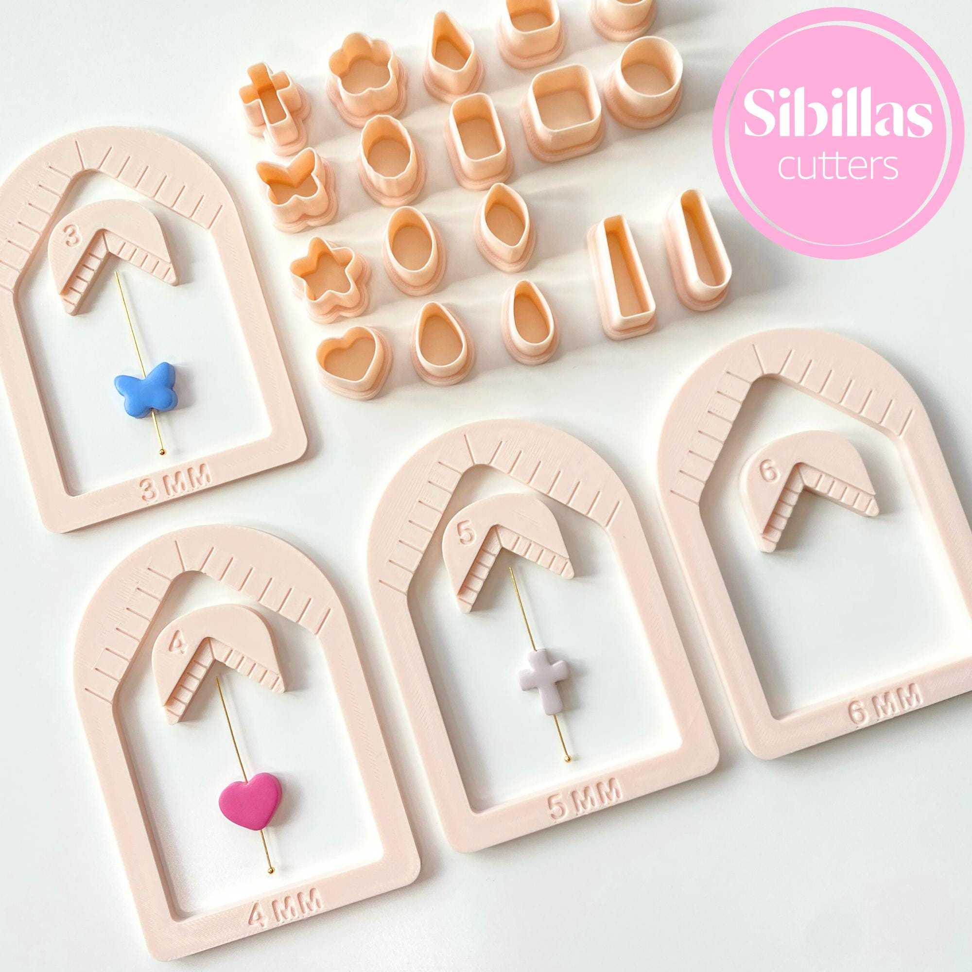 Polymer Clay Bead Hole Maker & Cutter Set: Adjustable Depth, DIY Jewelry