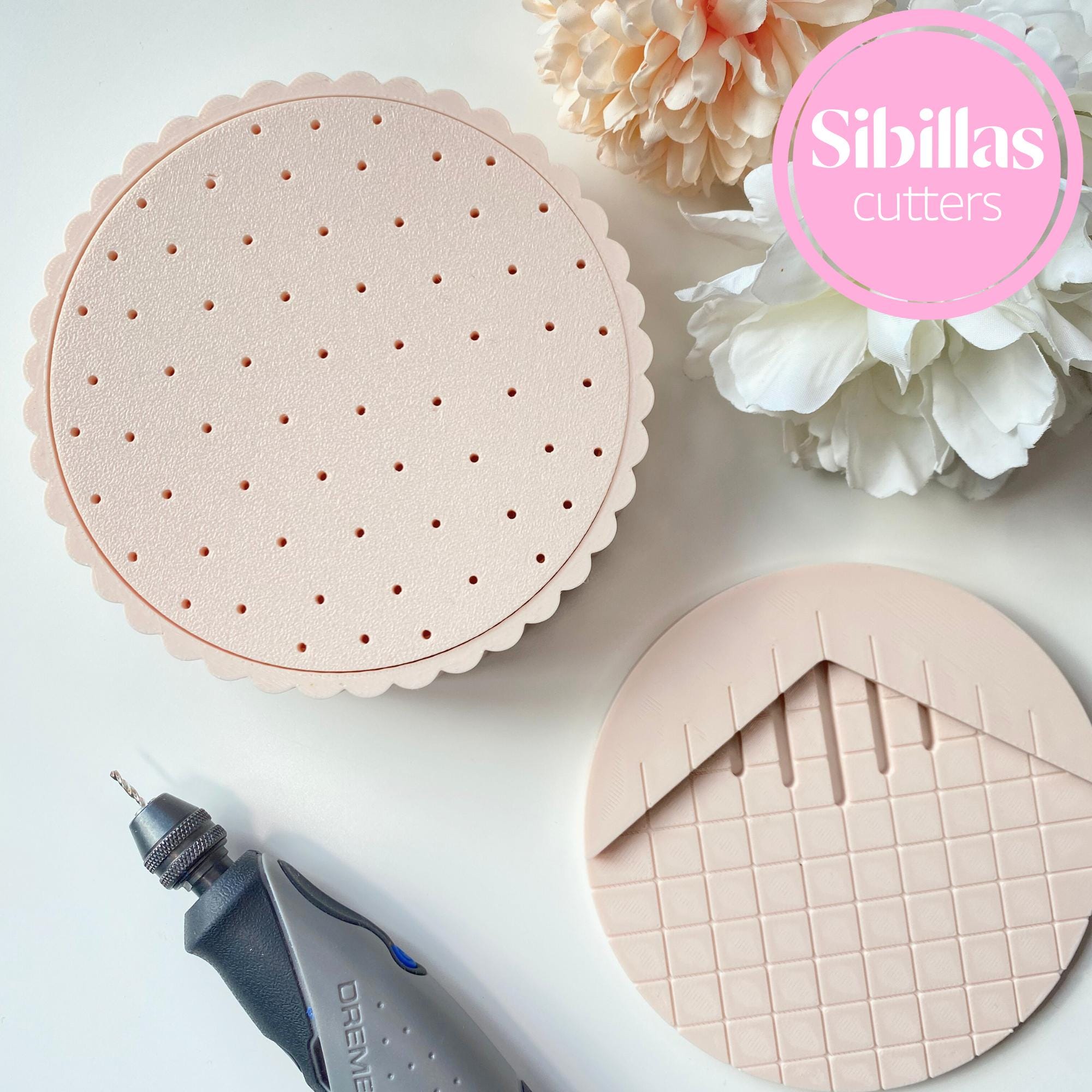 Precision Earring Drill Guide: Clay Jewelry Making Tool