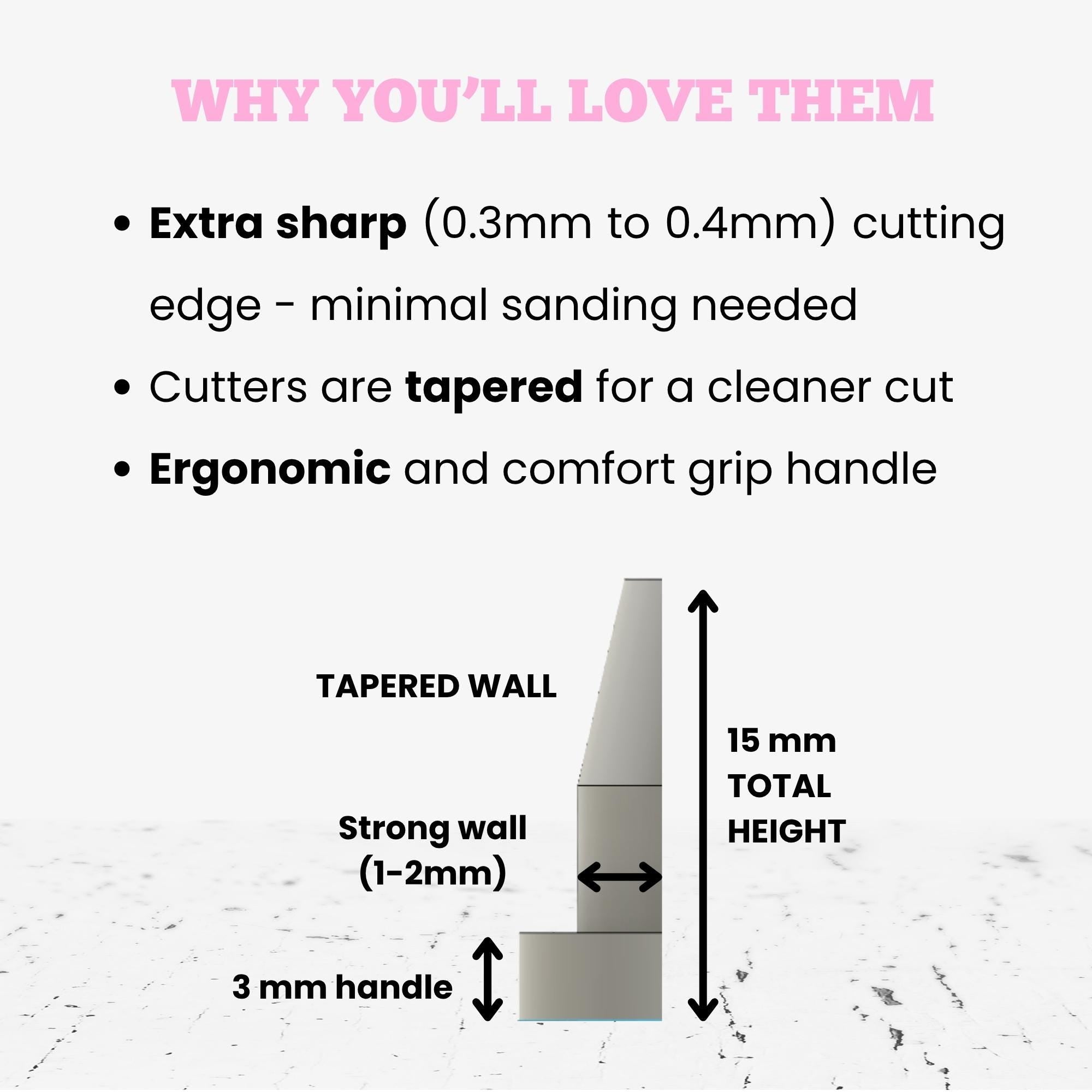 Charcuterie boards clay cutters STL: Tool for make clay earring (Digital Download)