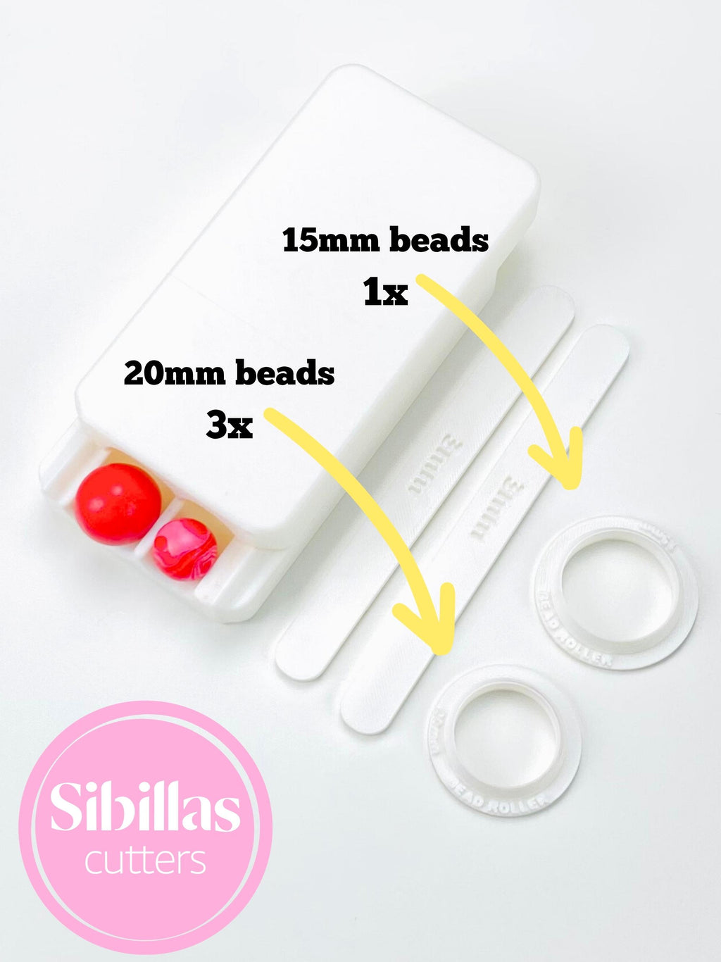 Polymer Clay Bead Roller: 15-20mm Round Beads, Jewelry Making Tool