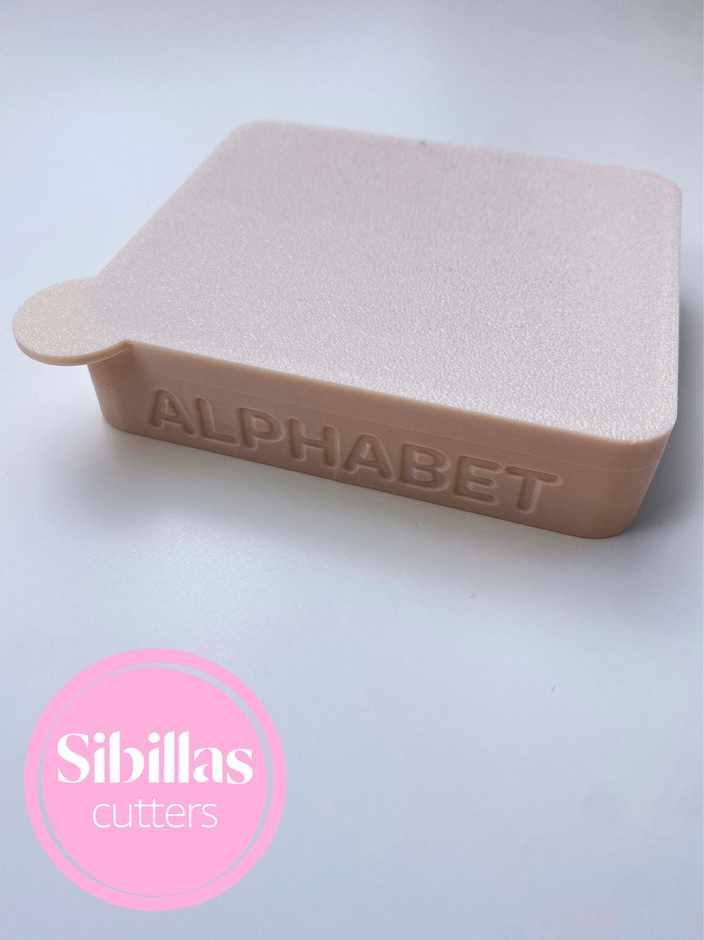 Polymer clay stamp letters: Uppercase stamp set 8mm-12mm