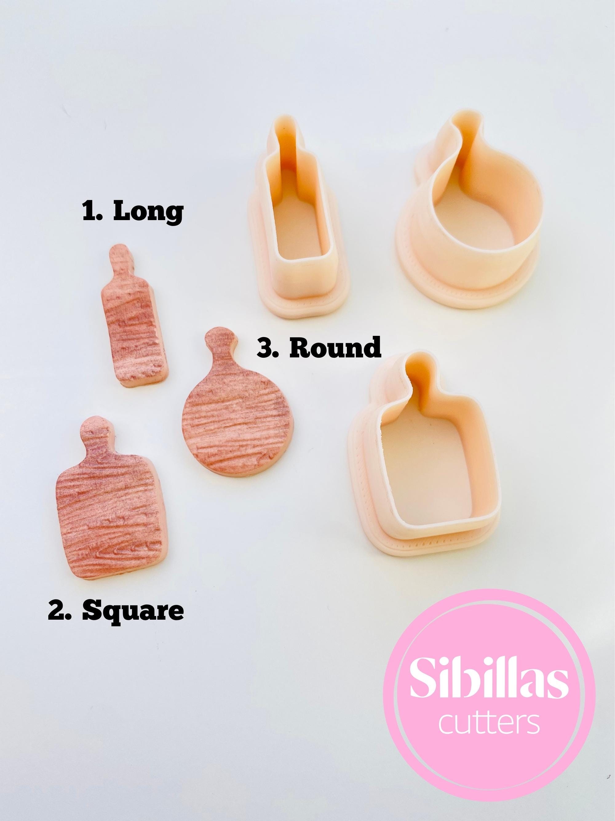 Charcuterie boards clay cutters: Summer tapered clay cutter