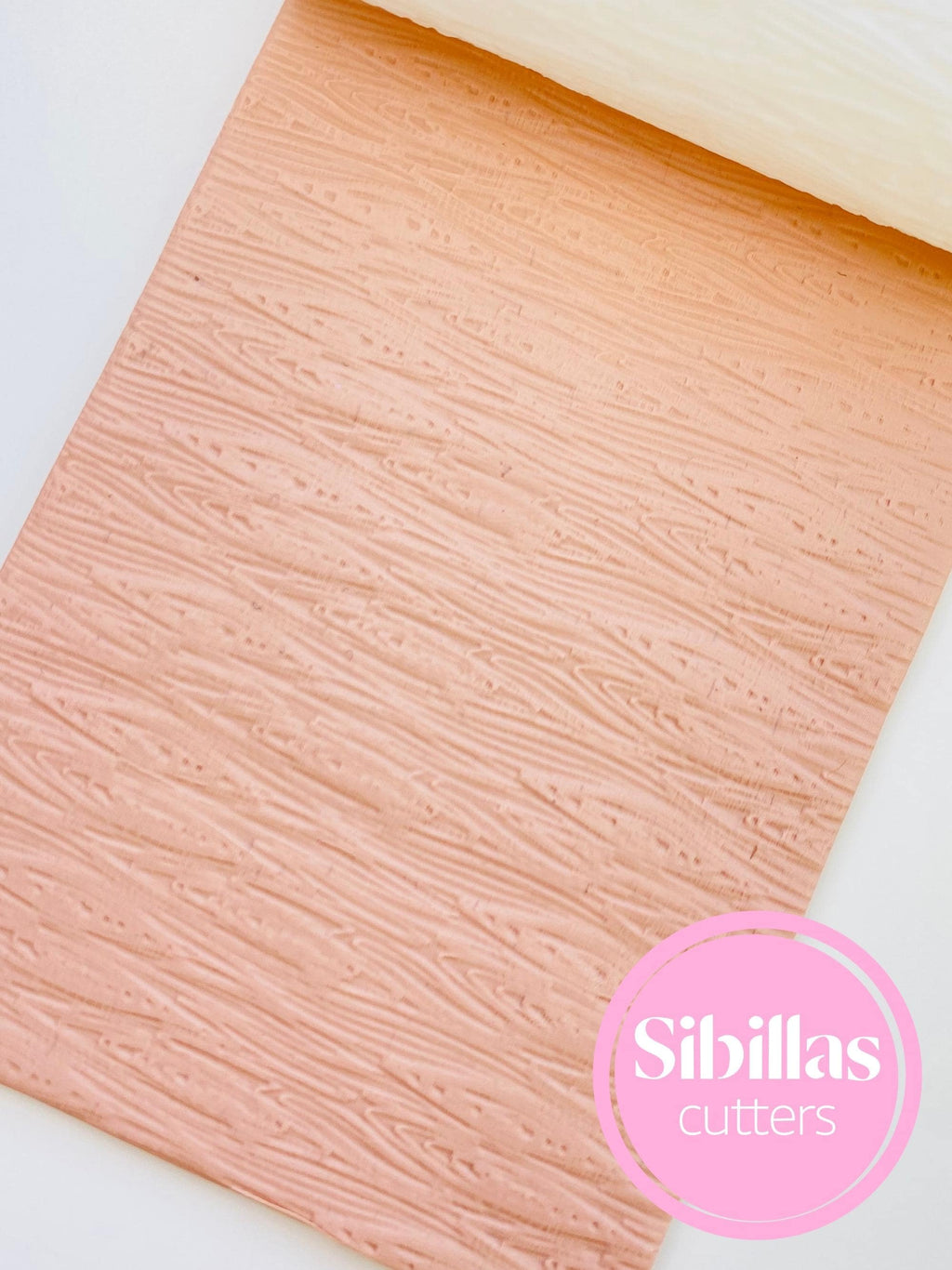 Wood grain texture roller: Bookshelf Clay Embossing Tool for Crafting & DIY Projects