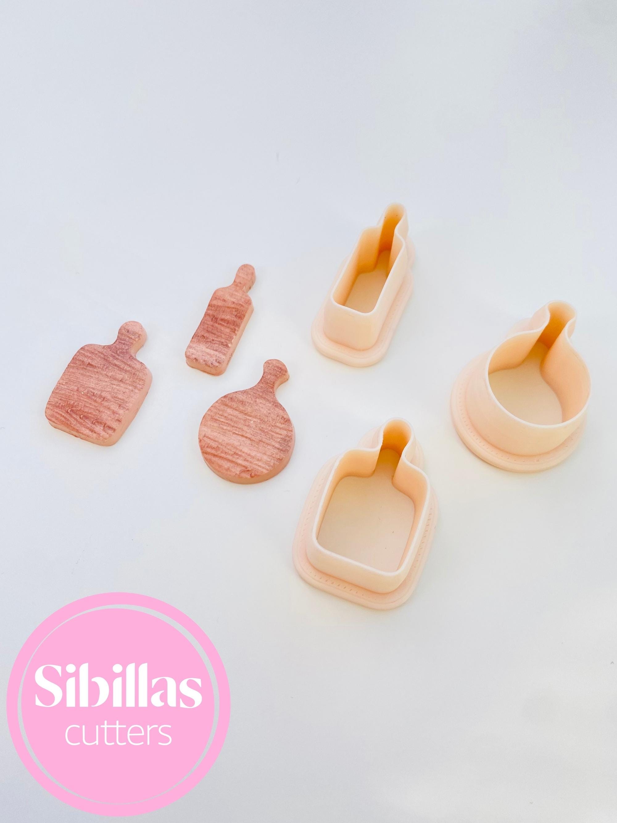 Charcuterie boards clay cutters: Summer tapered clay cutter