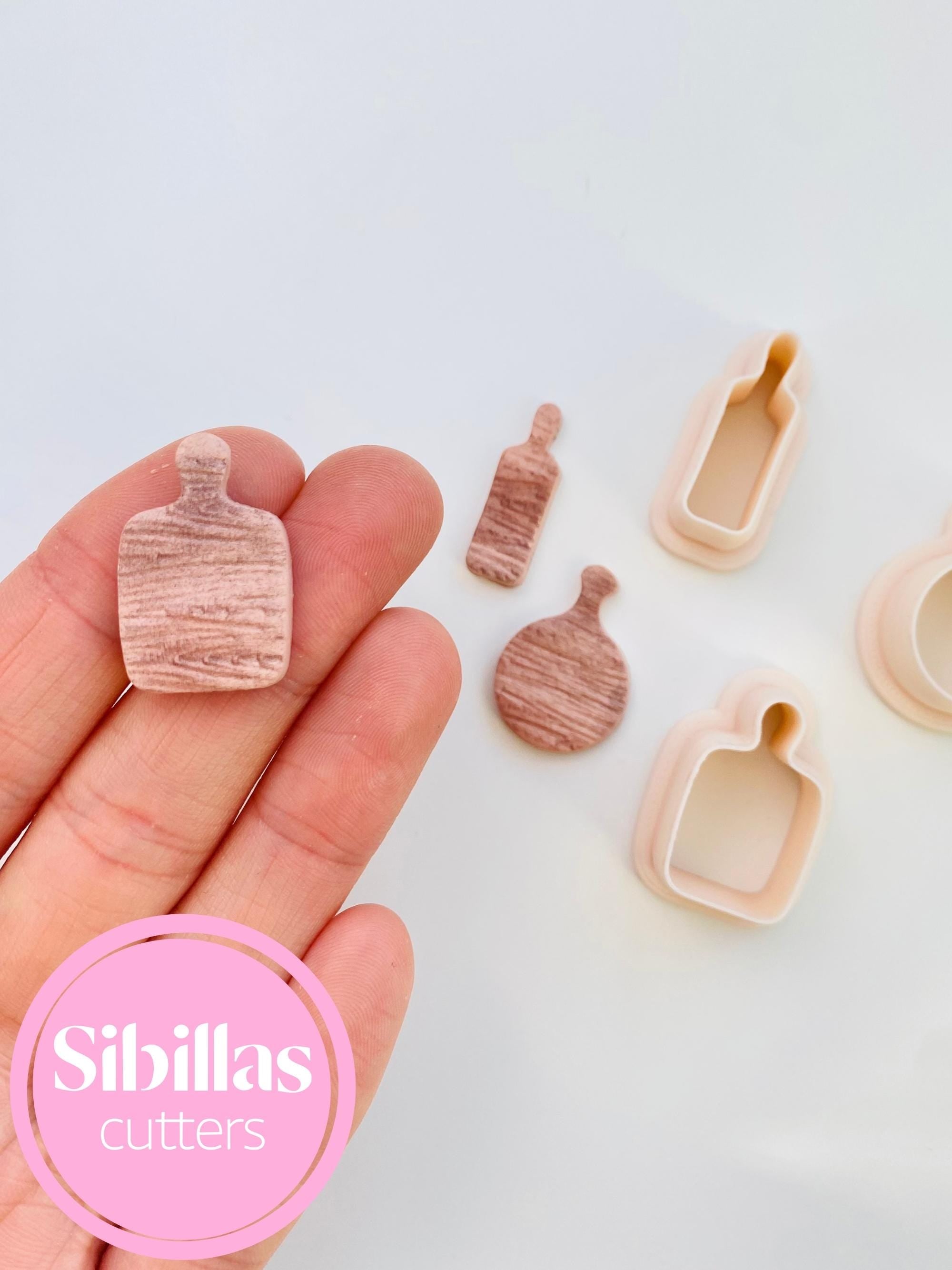 Charcuterie boards clay cutters: Summer tapered clay cutter