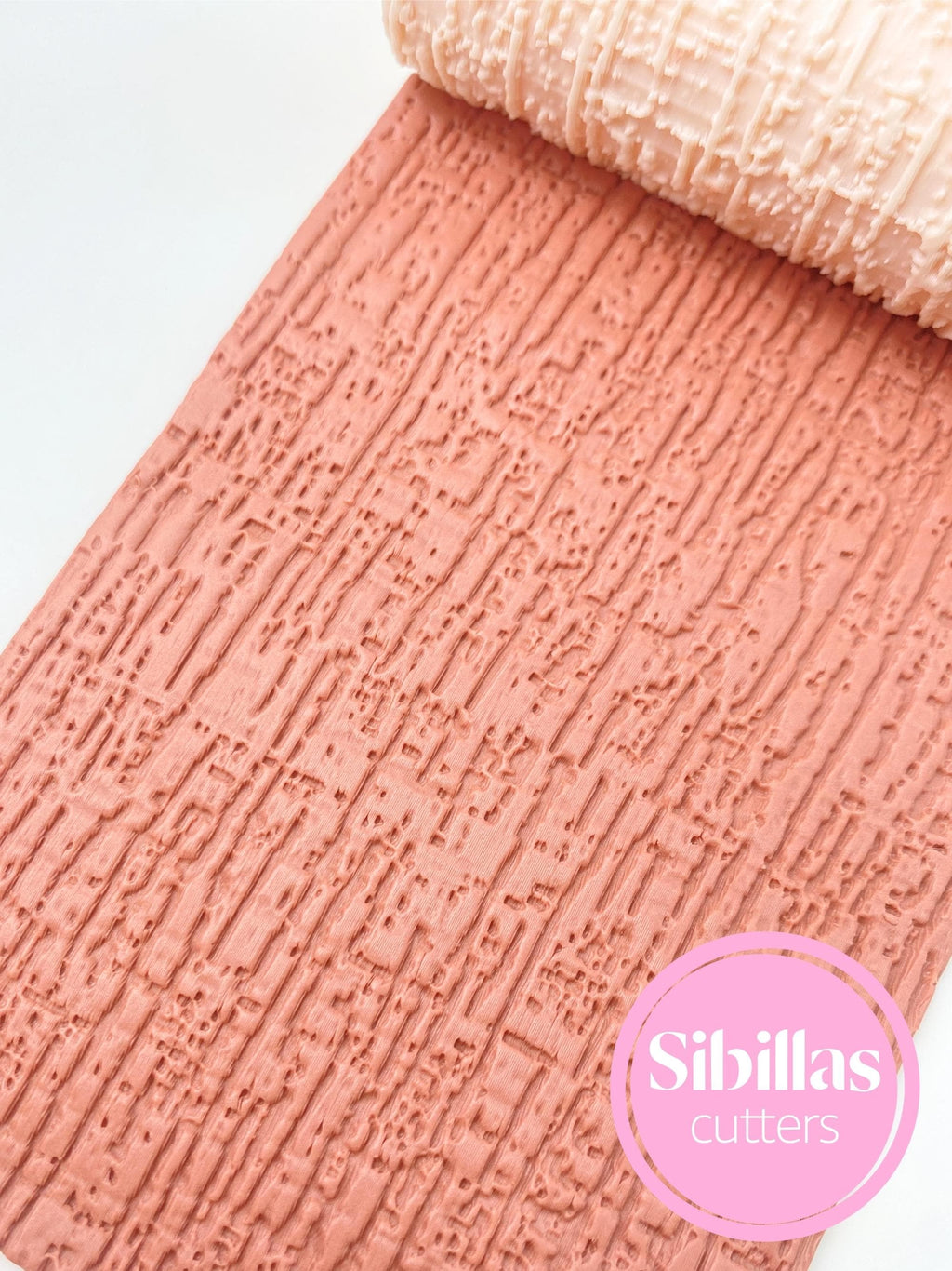 Polymer clay earring texture rollers: Boho clay stamp