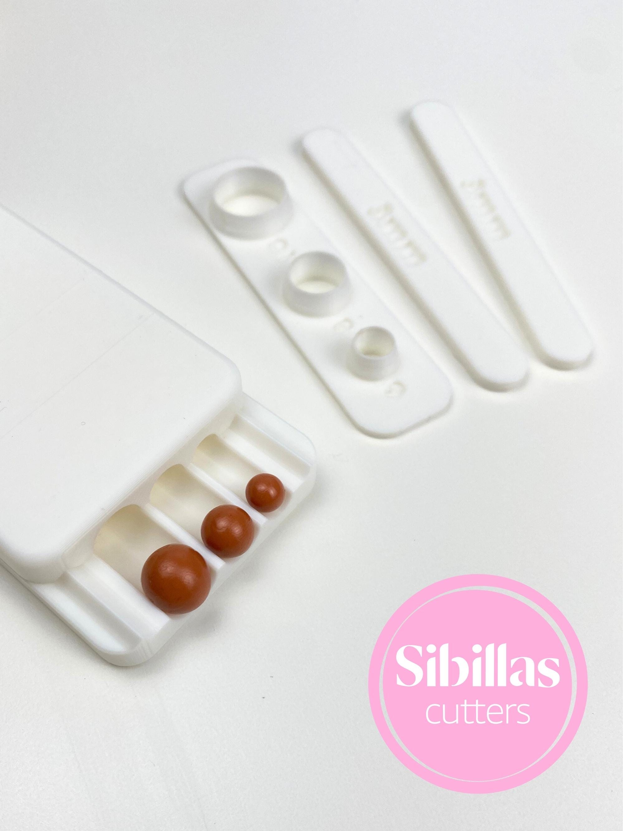 DIY jewelry tool: polymer clay bead roller for earrings and bead crafting