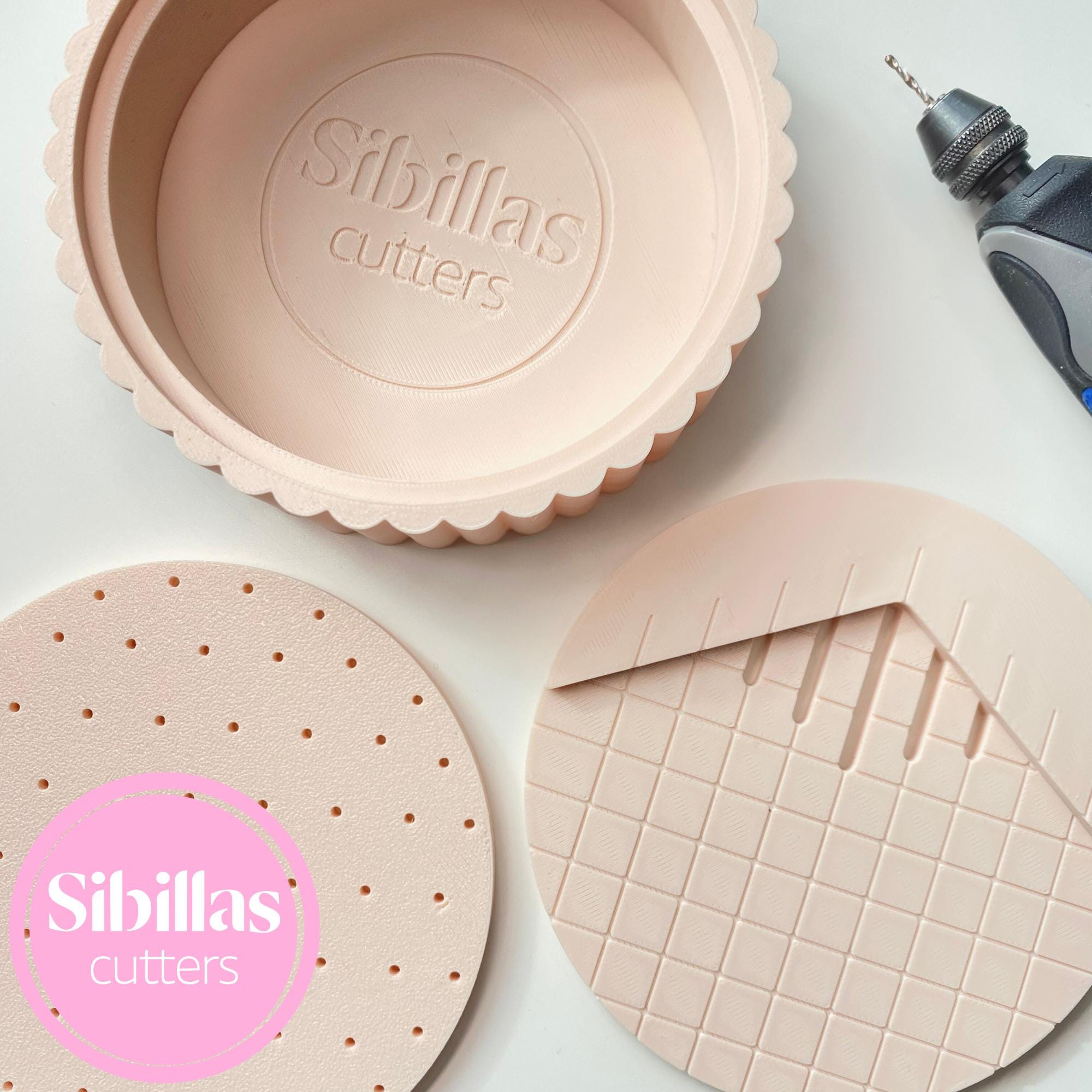 Precision earring drill guide for polymer clay, charms, and DIY jewelry projects