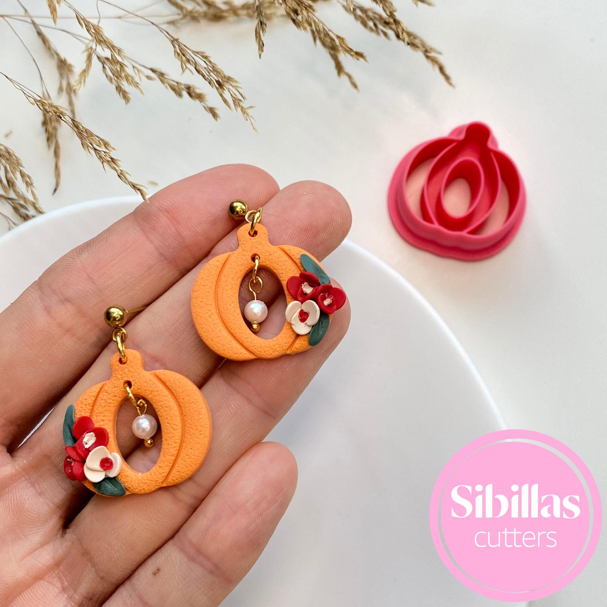 pumpkin craft cutter for clay makers and crafters