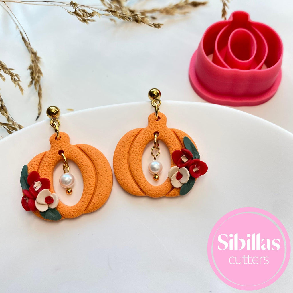 pumpkin shape cutter for polymer clay art
